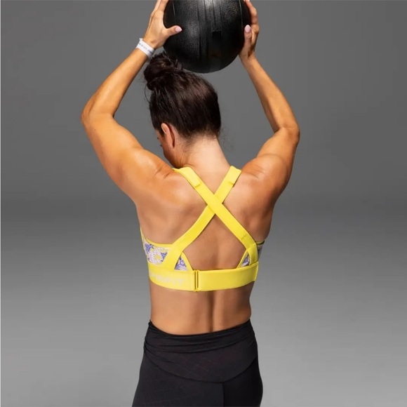 SHEFIT FLEX Kryptek Collection Bra Charged Yellow - Picture 3 of 9
